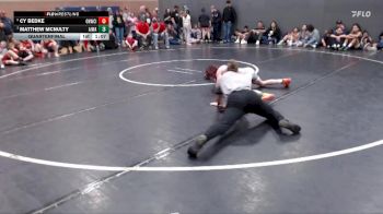 95 lbs Quarterfinal - Matthew McNulty, All In Wrestling Academy vs Cy Bedke, Oakley Hornets Wrestling Club Inc.