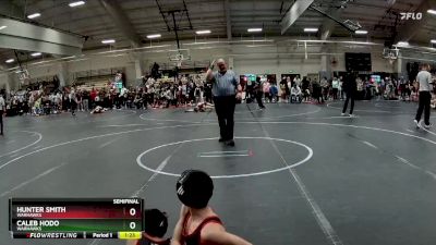 85 lbs Semifinal - Hunter Smith, Warhawks vs Caleb Hodo, Warhawks