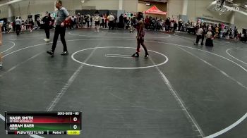 85 lbs Cons. Round 3 - Abram Baer, Vipers vs Nasir Smith, Severn Seminoles
