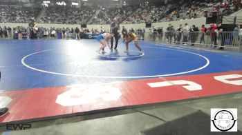 120 lbs Round Of 16 - Esther Elizabeth Spellmon, Harrah vs Jordan Allison, Glenpool JH