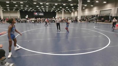 84.7-92.1 lbs Cons. Semis - Londyn Bellamy, Fox Valley Wrestling Club vs Brooklyn Carter, Mat Demon Wrestling Club