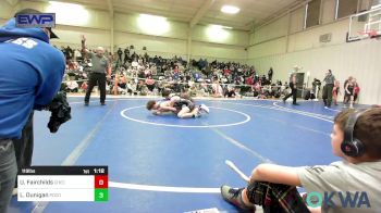 119 lbs Rr Rnd 2 - Urijah Fairchilds, Checotah Matcats vs Laine Dunigan, Pocola Youth Wrestling