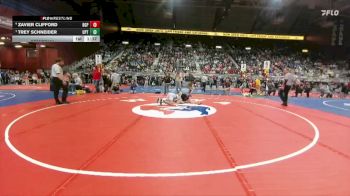 2A-132 lbs Semifinal - Trey Schneider, Upton vs Zavier Clifford, Big Piney