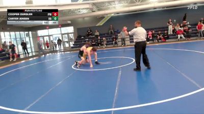138 lbs Cons. Round 4 - Cooper Oursler, Pikes Peak Warriors vs Carter Jensen, Highland