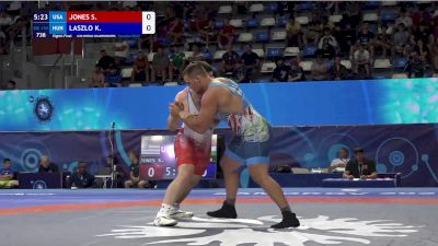 130 kg 1/8 Final - Shilo Jones, United States vs Koppany Laszlo, Hungary