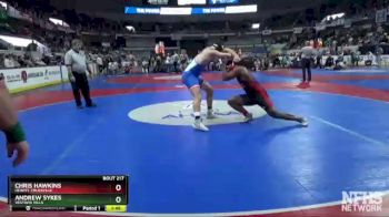 7A 220 lbs Semifinal - Andrew Sykes, Vestavia Hills vs Chris Hawkins, Hewitt-Trussville