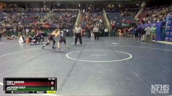 4A 126 lbs Cons. Round 3 - Trey Hinson, Piedmont vs Jackson Ealy, Green Hope