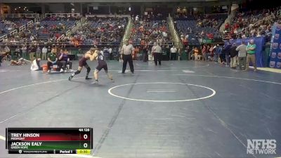 4A 126 lbs Cons. Round 3 - Trey Hinson, Piedmont vs Jackson Ealy, Green Hope