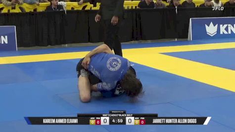Jarrett Hunter Allon Diggs vs Kareem Ahmed Elrawi 2025 World IBJJF Jiu-Jitsu No-Gi Championship
