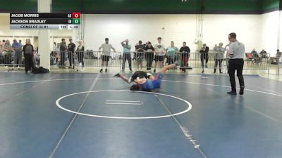 150 lbs Consi Of 32 #1 - Jacob Morris, AK vs Jackson Bradley, IN