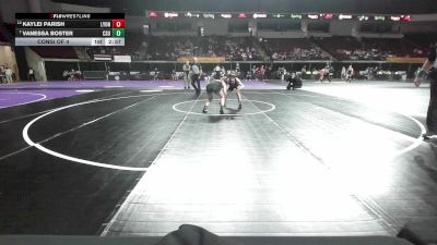 103 lbs Consi Of 4 - Kaylei Parish, Lyon (W) vs Vanessa Boster, Colorado State (W)