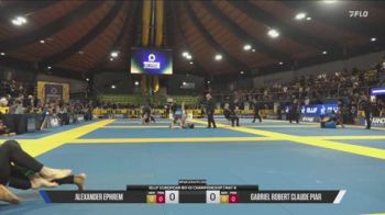 Alexander Ephrem vs Gabriel Robert Claude Piar 2026 IBJJF European NoGi