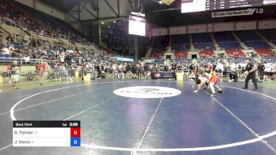 144 lbs Rnd Of 64 - Bryce Palmer, TX vs Jack Davis, IN