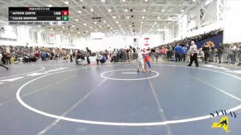 Round 3 - Jayson Zaryk, Fairport Jr. Red Raiders Wrestling vs Caleb Skipper, Eden Wrestling Club