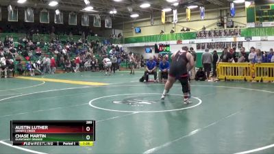 285 lbs Champ. Round 1 - Chase Martin, Olentangy Orange vs Austin Luther, Swartz Creek