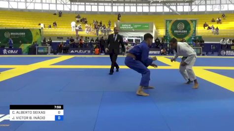 CARLOS ALBERTO SEIXAS vs JOÃO VICTOR B. INÁCIO 2023 Brasileiro Jiu-Jitsu IBJJF