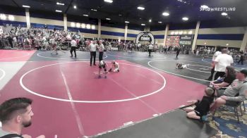 66 lbs 2nd Place - Preston Beckett, Nwwc vs Aiden Lazcano, Total Kaos WC