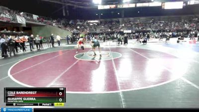 138 lbs Cons. Round 4 - Guiseppe Guerra, Mountain View vs Cole Barendregt, Minico