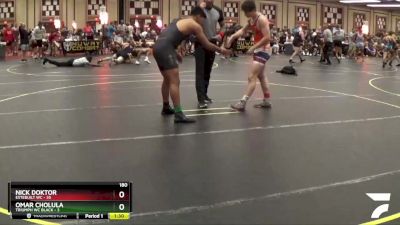 180 lbs Round 4 (6 Team) - Nick Doktor, EsteBuilt WC vs Omar Cholula, Triumph WC Black