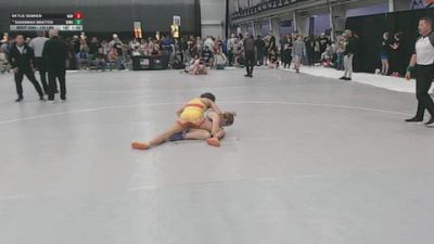 135 lbs Champ. Rd Of 16 - Savannah Bratten, Rogue Warrior vs Skylie Semken, Maw