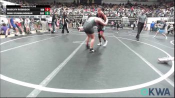 105-108 lbs Rr Rnd 3 - Madilyn Robinson, Team Nomad vs Remi Stumblingbear, Darko Valley Wolf Pack