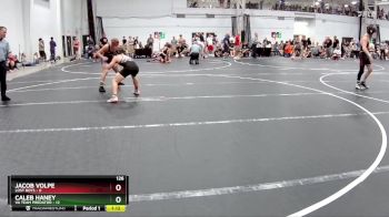 126 lbs Round 2 (8 Team) - Jacob Volpe, Lost Boys vs Caleb Haney, VA Team Predator