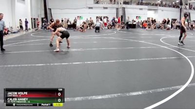 126 lbs Round 2 (8 Team) - Jacob Volpe, Lost Boys vs Caleb Haney, VA Team Predator