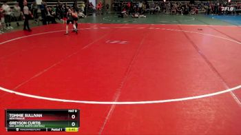 90 lbs Semifinal - Greyson Curtis, UNC (United North Central) vs Tommie Sullivan, New Prague