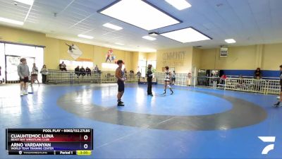 60kg/132.27lbs Round 5 - Cuauhtemoc Luna, Beast Bay Wrestling Club vs Arno Vardanyan, World Team Training Center