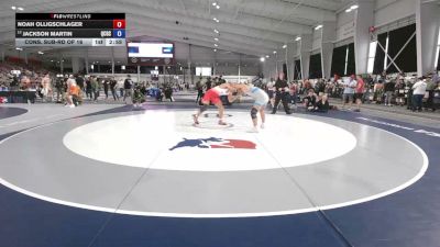 175 lbs Cons. Sub-rd Of 16 - Noah Olligschlager vs Jackson Martin, Queen City Grappling Club
