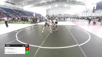 144 lbs Consi Of 8 #1 - Mikey Flanagan, Reign WC vs Mason Espinoza, Impact Wrestling Club