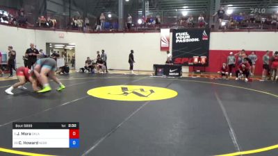 125 kg Round Of 32 - Juan Mora, Oklahoma Regional Training Center vs Crew Howard, Nebraska Golden Eagles Wrestling Club