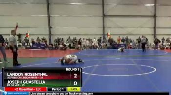 96 lbs Round 1 - Joseph Guastella, PA Silver vs Landon Rosenthal, Agression Legionaries