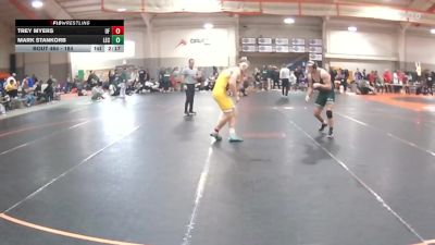 184 lbs Cons. Round 2 - Trey Myers, Central Michigan vs Mark Stankorb, Lake Erie College