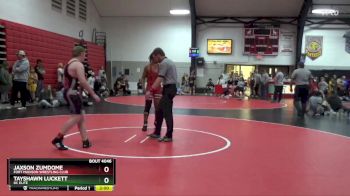 Round 3 - Jaxson Zumdome, Fort Madison Wrestling Club vs Tayshawn Luckett, DC Elite