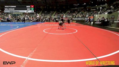 75 lbs Semifinal - Julie Fleming, Mat Assassins vs Mila Ingles, Big Game Wrestling Club