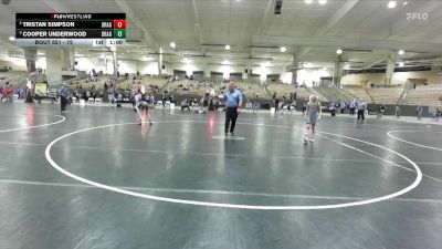 75 lbs Cons. Semi - Tristan Simpson, Big Red Wrestling Club vs Cooper Underwood, Elite Wrestling Academy