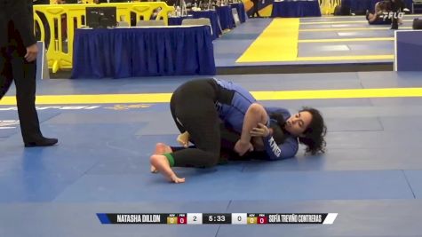 Sofía Treviño Contreras vs Natasha Dillon 2024 World IBJJF Jiu-Jitsu No-Gi Championship