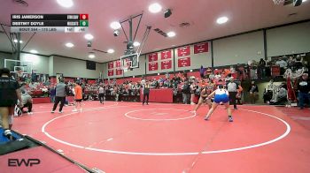 170 lbs Consi Of 8 #2 - Iris Jamerson, Bookert T Washington vs Destiny Doyle, Braggs