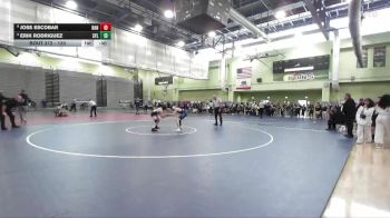 120 lbs Cons. Round 3 - Erik Rodriguez, SYLMAR vs Jose Escobar, BANNING