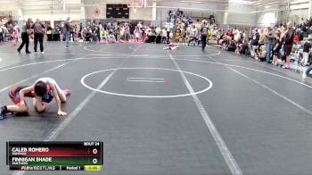 60 lbs Champ. Round 1 - Finnigan Shade, Panthers vs Caleb Romero, Rampage