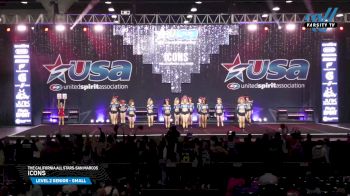 The California All Stars-San Marcos - Icons [2025 L2 Senior - Small Day 3] 2025 USA All Star Cheer Super Nationals