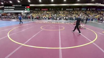 165 lbs Quarterfinal - Isaiah Dobbs, Beach Buccaneers vs Caleb Hodges, M