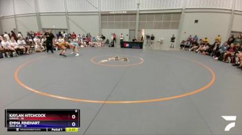 122 lbs Quarters & 1st Wb (16 Team) - Kaylan Hitchcock, Kansas vs Emma Rinehart, Ohio Blue