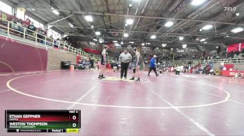 144 lbs Cons. Round 1 - Weston Thompson, Franklin Community vs Ethan Geppner, Castle