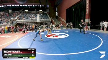 106 lbs Cons. Semi - Tru Reed, Touch Of Gold Wrestling Club vs Paxton Stienmetz, Touch Of Gold Wrestling Club