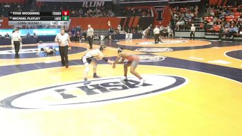 2A 165 lbs Cons. Round 1 - Michael Flatley, Lake Villa (Lakes) vs Titus Woodring, Lansing (Thornton Fractional South)