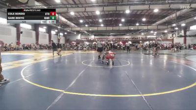 123 lbs Round 1 (12 Team) - Cole Borzio, Steller Trained Thorn vs Gabe Benyo, Mat Assassins White