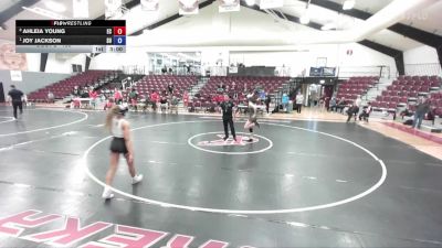 138 lbs Quarterfinal - Joy Jackson, Schreiner University vs Ahleia Young, Eureka