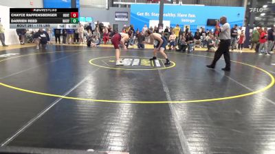 175 lbs Semifinal - Chayce Raffensberger, Huntingdon vs Darrien Reed, Marysville